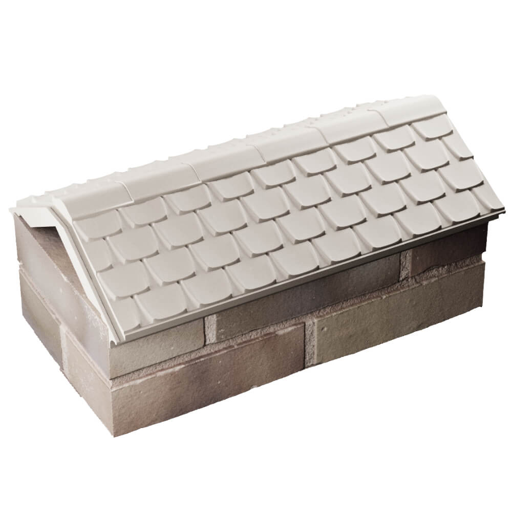 Парапет Zking Эльбрус Бежевый с посадкой на 1 кирпич (255мм) в Чебоксарах фото