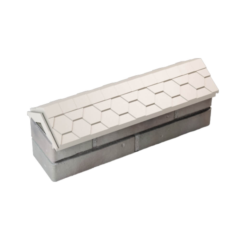 Парапет Zking Эверест Бежевый с посадкой на 0.5 кирпича (130мм) в Чебоксарах фото