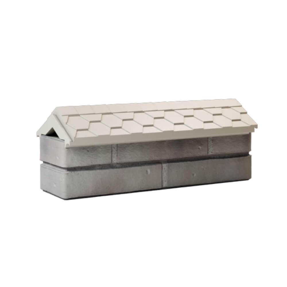 Парапет Zking Эверест Бежевый с посадкой на 0.5 кирпича (130мм) Чебоксары фото