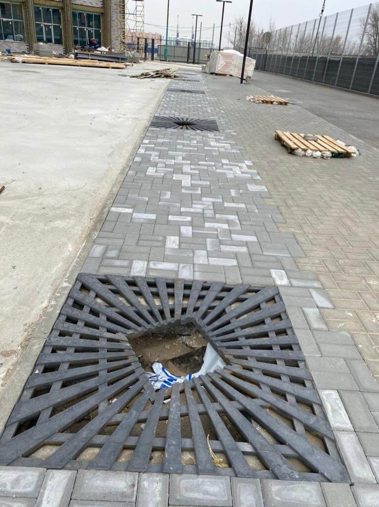 Приствольная решетка для дерева ZKING ATMOSPHERE 1.2х1.2м Черная в Чебоксарах фото