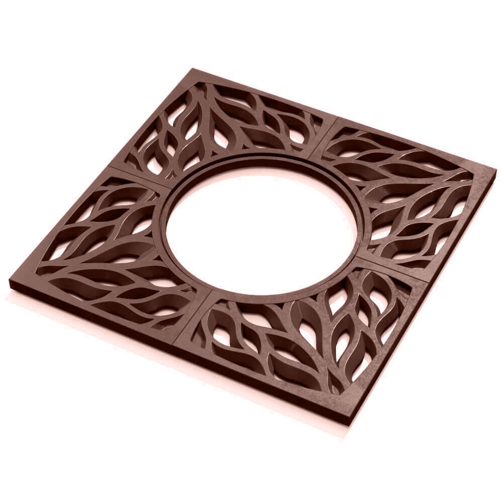 Приствольная решетка для дерева ZKING CRUST 1.2х1.2м Коричневая в Чебоксарах фото