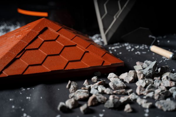 Колпак Zking Эверест Красный на столб 1.5х1.5 кирпича (390х390мм) в Чебоксарах фото