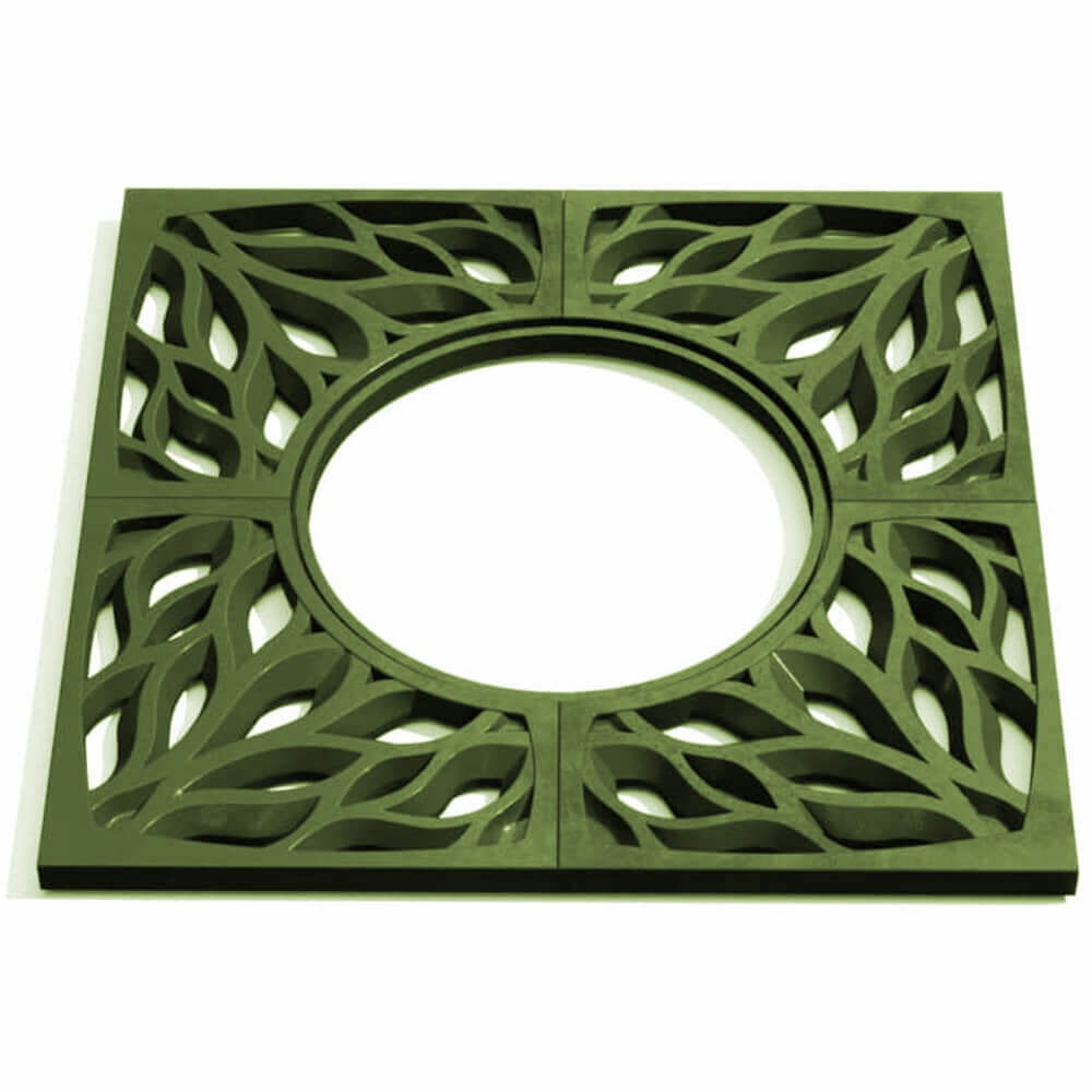 Приствольная решетка для дерева ZKING CRUST 1.2х1.2м Зеленая Чебоксары фото