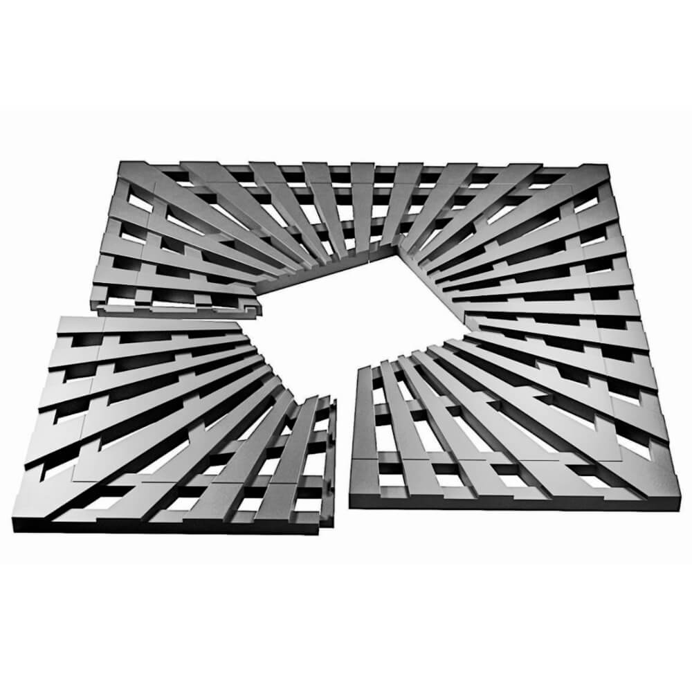 Приствольная решетка для дерева ZKING ATMOSPHERE 1.2х1.2м Серая в Чебоксарах фото