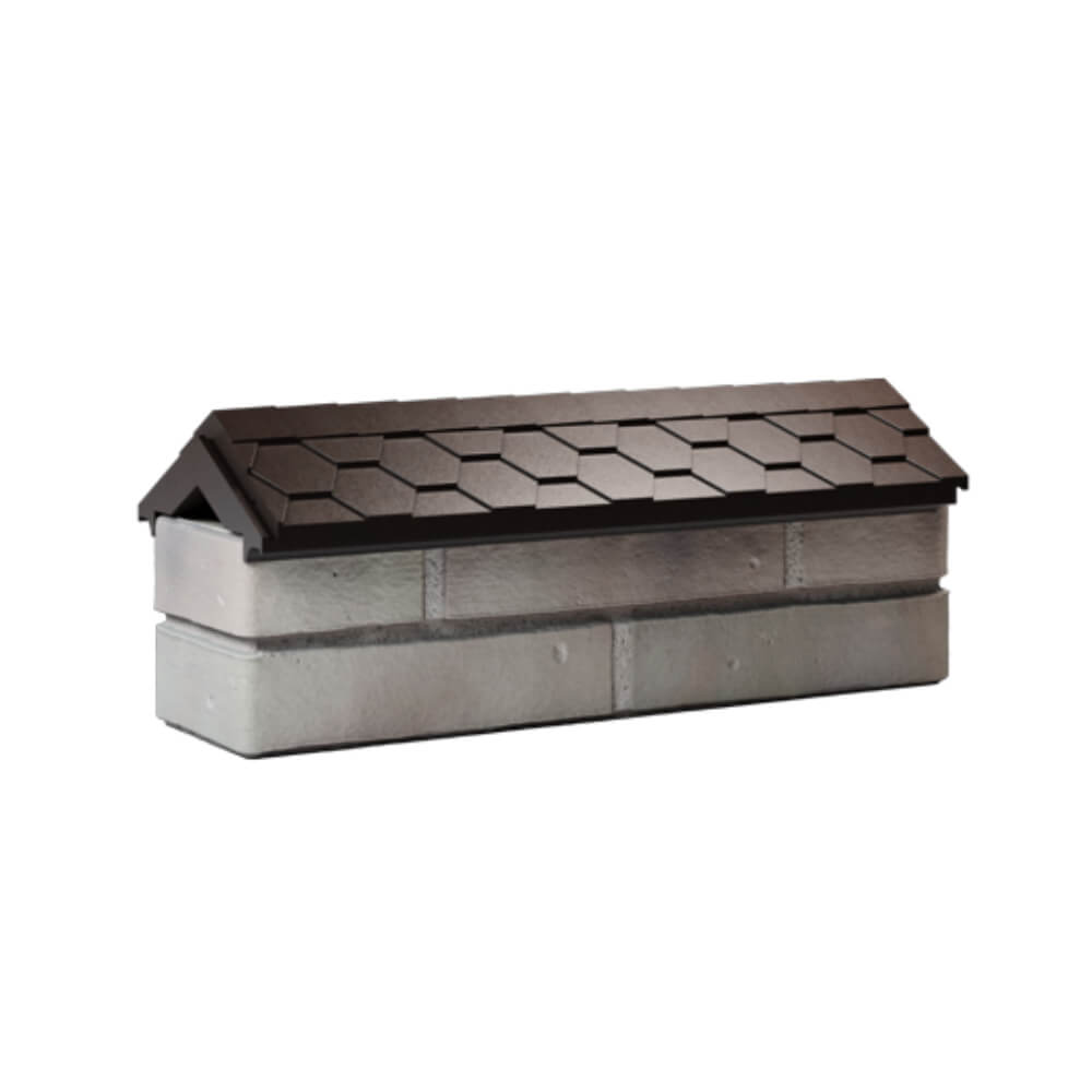 Парапет Zking Эверест Коричневый с посадкой на 0.5 кирпича (130мм) Чебоксары фото