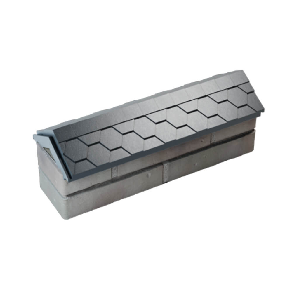 Парапет Zking Эверест Серый с посадкой на 0.5 кирпича (130мм) в Чебоксарах фото